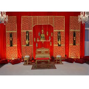 Panneaux découpés au laser sur le thème marocain pour scène de mariage, panneaux décoratifs découpés au laser pour scène de réception, Irlande - Product Image 1