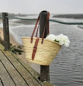 French Market Basket / Market Bag / Straw Tote Bag / Straw Summer Bag / Beach Bag / Shopping Bag / Straw Bag - Product Image 3