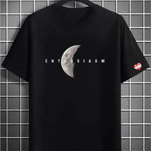 T-shirt pour homme en coton 100% 180 g/m², couleur unie, design de logo personnalisé, qualité export, séchage rapide, respirant - Product Image 2