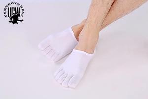 Customized Logo Available Crew <b>Socks</b>-Quick Dry Breathable Anti-Slip <b>Polyester</b>/Spandex/Nylon/Cotton for Men's Gym & Workout - Product Image 6