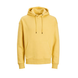 Sudaderas con Capucha de Alta Calidad 100% Algodón Felpa de Color Sólido de Manga Larga para Hombre con Bolsillo Delantero para Venta al por Mayor - Product Image 3