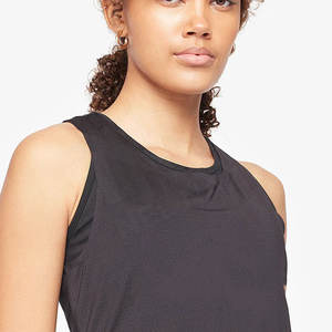 เสื้อแขนกุดเข้ารูปเข้ารูปแห้งเร็วของผู้หญิงเสื้อกล้ามลำลองไซส์ใหญ่พิเศษสำหรับฤดูร้อนออกแบบได้ตามต้องการ - Product Image 6