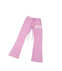 Nuevos pantalones de chándal personalizados mohair Flare material interior de algodón para hombres y mujeres pantalones de chándal personalizables streetwear - Product Image 6