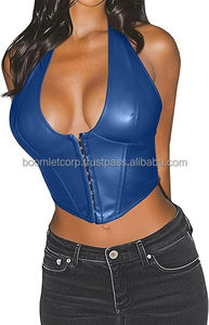 Corset en cuir de style princesse grande taille pour femmes-Hiver-Service de conception personnalisé respirant disponible en gros - Product Image 6