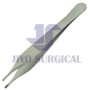 Adson Brown Tissue Forceps CE ISO approuvé Instruments chirurgicaux manuels de haute qualité Pince à saisir les dents fines Embouts droits - Product Image 6