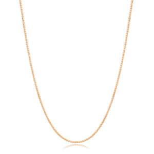 Cadena de serpentina fina de 1,6mm, collar elegante turco hecho a mano, joyería de plata de ley 925 al por mayor - Product Image 6