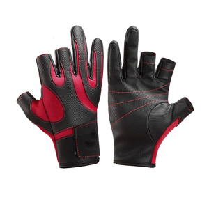 Gants de pêche à manches longues sans doigts respirants pour femmes Protection UV Vêtements de protection solaire avec veste à capuche courte - Product Image 6