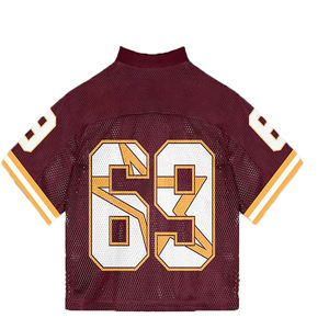 2025 Custom <b>Men's</b> American Football Soccer Jerseys Wholesale Sublimation Sportswear Short <b>Mesh</b> Design Customizable for Teams - Product Image 3