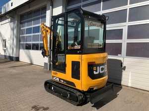 รถขุดขนาดเล็ก JCB 19CT-1 แบบมีห้องโดยสาร น้ำหนัก 1.9 ตัน บุ้งกี๋ 0.12 ลูกบาศก์เมตร เครื่องยนต์ Kubota สำหรับงานก่อสร้าง - Product Image 4