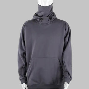 Fabrication sur mesure, design personnalisé, sweat-shirts à capuche pour hommes, vente chaude d'hiver, décontractés, 100% coton, polaire uni, poche, coupe régulière, pull-over - Product Image 4