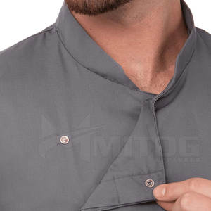 Último diseño cómodo abrigo de Chef de secado rápido Material duradero tamaño adulto restaurante y Bar uniformes - Product Image 4