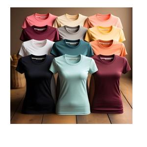 Fabricant de t-shirt surdimensionné avec logo personnalisé 100% coton imprimé bouffant tricoté court style décontracté grande taille style d'été BD - Product Image 1