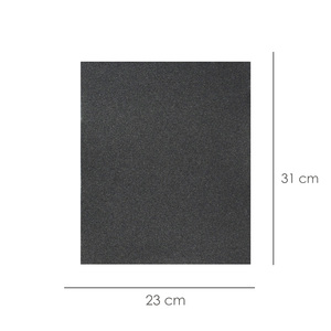 Carta vetrata per legno grana 100 (confezione da 10 fogli) - Product Image 2