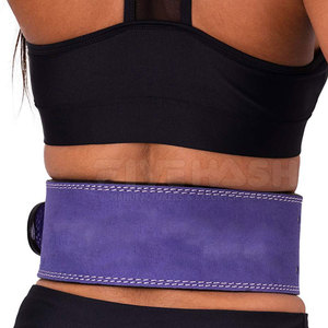 Cinturón de cuero de alta resistencia para levantamiento de pesas, cinturón duradero para uso en gimnasio y levantamiento de potencia, cinturón de cuero para levantamiento de pesas - Product Image 4
