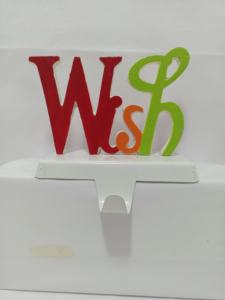 RTS Élégant porte-bas de Noël en métal fait à la main nouveau design décoratif accent de cheminée parfait pour la décoration intérieure saisonnière festive - Product Image 2