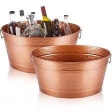 Ménage Banquet Métal Glace Boissons Bac Élégant Refroidisseur De Vin Champagne Refroidisseur Partie Barware pour Mariage Restauration Événements - Product Image 3