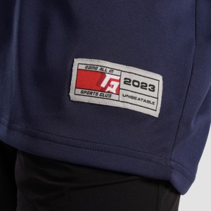 เสื้อฟุตบอลอเมริกันแขนยาวสีกรมท่า ลาย Goal Bound พร้อมเทคนิคการพิมพ์แบบ Sublimation ชุดเสื้อทีม - Product Image 6