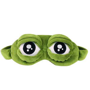 Frog-Shaped <b>Sleep</b> Mask Comfortable Eye Accessories - Product Image 1