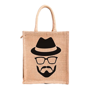 High quality Jute shopping grocery <b>Gift</b> <b>Bags</b> Customize Style Fabric Pattern Pcs Color Small Raw Origin India - Product Image 4