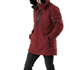 Veste parka pour homme sur mesure avec isolation épaisse, capuche chaude, couture durable, fermeture éclair sécurisée, fabrication de vêtements OEM ODM, soutien - Product Image 3