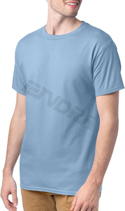 T-shirt à col arrondi coupe ajustée pour hommes, confortable pour toutes les activités - Product Image 5