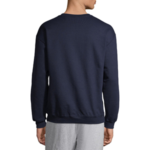 เสื้อสเวตเตอร์คอกลมสำหรับทั้งชายและหญิงมีฮู้ดผ้าคอตตอน100% ปรับแต่งโลโก้ปักลายเสื้อผ้าแนวสตรีทสีทึบสำหรับฤดูหนาว - Product Image 5