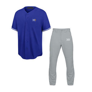 Calidad pura precio asequible Diseño de la demanda del cliente corte perfecto Uniformes de béisbol de bajo precio - Product Image 1