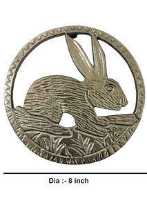 Salvamanteles decorativo de aluminio, ollas calientes, sartenes, platos, alfombrilla y almohadilla de protección de mesa - Product Image 4