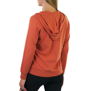 Sudaderas con Capucha y Cremallera Transpirables de Color Sólido para Mujer, Diseño Personalizado, Uso en Exteriores, Sudaderas con Capucha Extra Grandes para Mujer con Cremallera en MOQ Bajo - Product Image 2