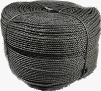 Corde torsadée en polypropylène résistant aux UV de haute qualité 8mm 3 brins corde d'emballage de pêche dans les tailles 5/16in 6mm 8mm 10mm 12mm corde