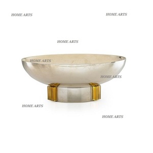 Bol décoratif en aluminium de qualité supérieure, forme ronde, taille personnalisée, pour servir des desserts, au prix le plus bas - Product Image 5