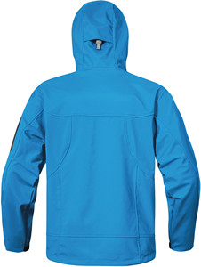 Veste Softshell imperméable d'hiver pour le sport, avec col montant et logo frontal - Product Image 2