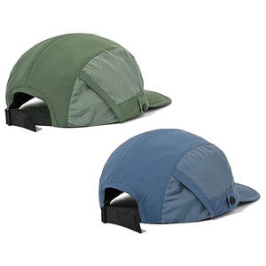 หมวกเบสบอลคลาสสิก 5 แผง ปีกแบน ผ้าแคนวาส 100% น้ำหนักเบา ระบายอากาศได้ดี กันน้ำ ดีไซน์ปรับแต่งได้ ปักลายธง - Product Image 4