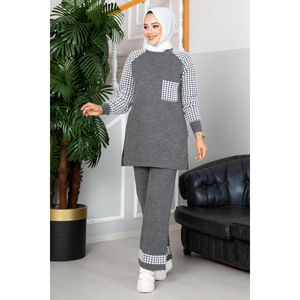 Nueva temporada mujer invierno ropa islámica Abaya vestido Kaftan túnica Dubai musulmán islámico moda turco hecho vestidos islámicos - Product Image 4