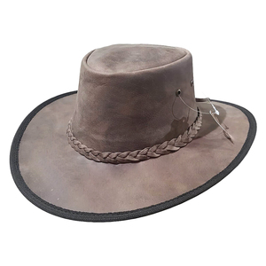 Sombrero de vaquera de cuero de vaca Vintage de Proveedor Profesional, transpirable, pesca, actividad al aire libre, sombrero, protección solar, viaje informal - Product Image 6