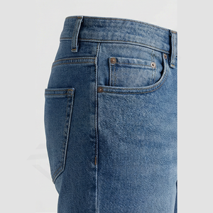 Nouveau jean en denim pour homme élégant avec fermeture boutonnée et zippée, vente en gros, prix bas, qualité supérieure, pantalon avec poches - Product Image 5