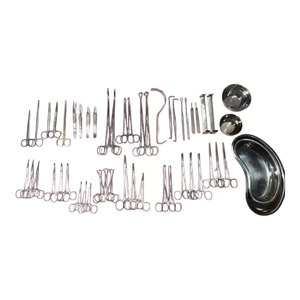 Ensemble d'instruments chirurgicaux à succès, 50 pièces, chirurgie générale, laparotomie de base - Product Image 1