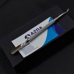 ที่ดันหนังกำพร้าและทำความสะอาดเล็บแบบสองด้าน ทำจากสแตนเลสอย่างดี สำหรับทำเล็บมือและเล็บเท้า - Product Image 5