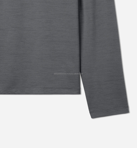 เสื้อยืดคอกลมแขนสั้นผู้ชาย ผ้าถักน้ำหนัก 220 กรัม ผ้าฝ้าย 100% สวมใส่สบาย แห้งเร็ว ระบายอากาศดี ดีไซน์ลำลอง - Product Image 4