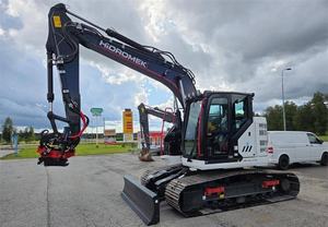 Excavatrice Hidromek HMK145LC 5 SR robuste, moteur Isuzu, hydraulique Kawasaki, puissance de creusement élevée, conception de rotation compacte, avancée - Product Image 4