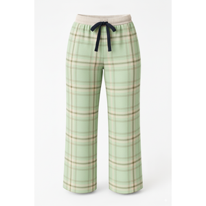 Nouveaux pantalons d'hiver pour femmes, à jambes larges, à taille élastique, unis |   Tissu doux et respirant, salon décontracté, fournisseur OEM ODM - Product Image 1