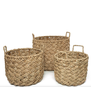 HOT DEAL-Paniers de rangement en rotin ondulé tissés à la main de haute qualité pour accessoires de cuisine et de maison du Vietnam - Product Image 6