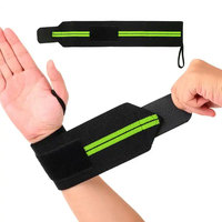 Muñequeras Unisex Hechas a Medida 2025, 100% Algodón, Suaves, para Entrenamiento, Gimnasio, Levantamiento de Pesas, Alta Calidad, Servicio Personalizado OEM