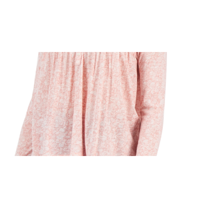 Maglia Casual da Donna Style & Co con Stampa e Maniche Lunghe Arricciate, Arancione, Taglia Petite per la Stagione Invernale - Product Image 3