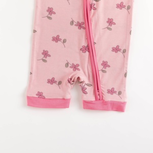 Miozing Hemen Gönderime Hazır Toptan Bambu Viskon Bebek Uyku Tulumu OEKO-TEX 2 Yönlü Fermuarlı Yazlık Yumuşak Egzama Dostu Pijama - Product Image 3