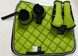 Juegos de almohadillas para montar a caballo, forro polar acolchado de buena calidad, juegos de almohadillas para montar a caballo ecuestre - Product Image 3