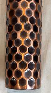 Botella de Agua de Cobre |   100% Cobre |   A prueba de fugas |   Impresión Digital |   MS Handicraft Ms-wc-001 Imitación Redonda de Estilo Antiguo - Product Image 3