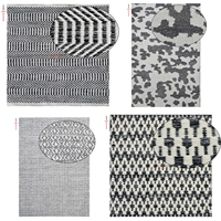 Tapis écologique en plastique recyclé Tapis de sol en polypropylène Petit tapis 9x12 Tapis de cuisine Tapis d'extérieur pour la vente en gros