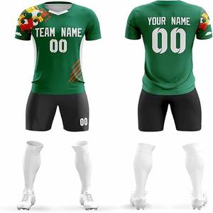 Conjuntos de camisetas de fútbol, ropa de fútbol por sublimación para camisetas de fútbol de práctica para hombres, ropa deportiva de fútbol personalizada, uniforme de equipo de fútbol - Product Image 1