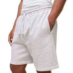 Pantalones cortos de chándal informales de algodón personalizados para hombre Cómodos y duraderos Cintura media Patrón sólido Transpirable Hecho en Pakistán - Product Image 3